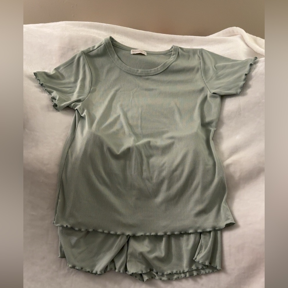 Mint Green Women's Pajama Set